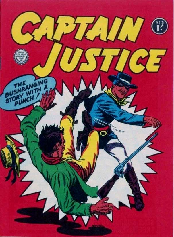 Book Cover For Captain Justice 5