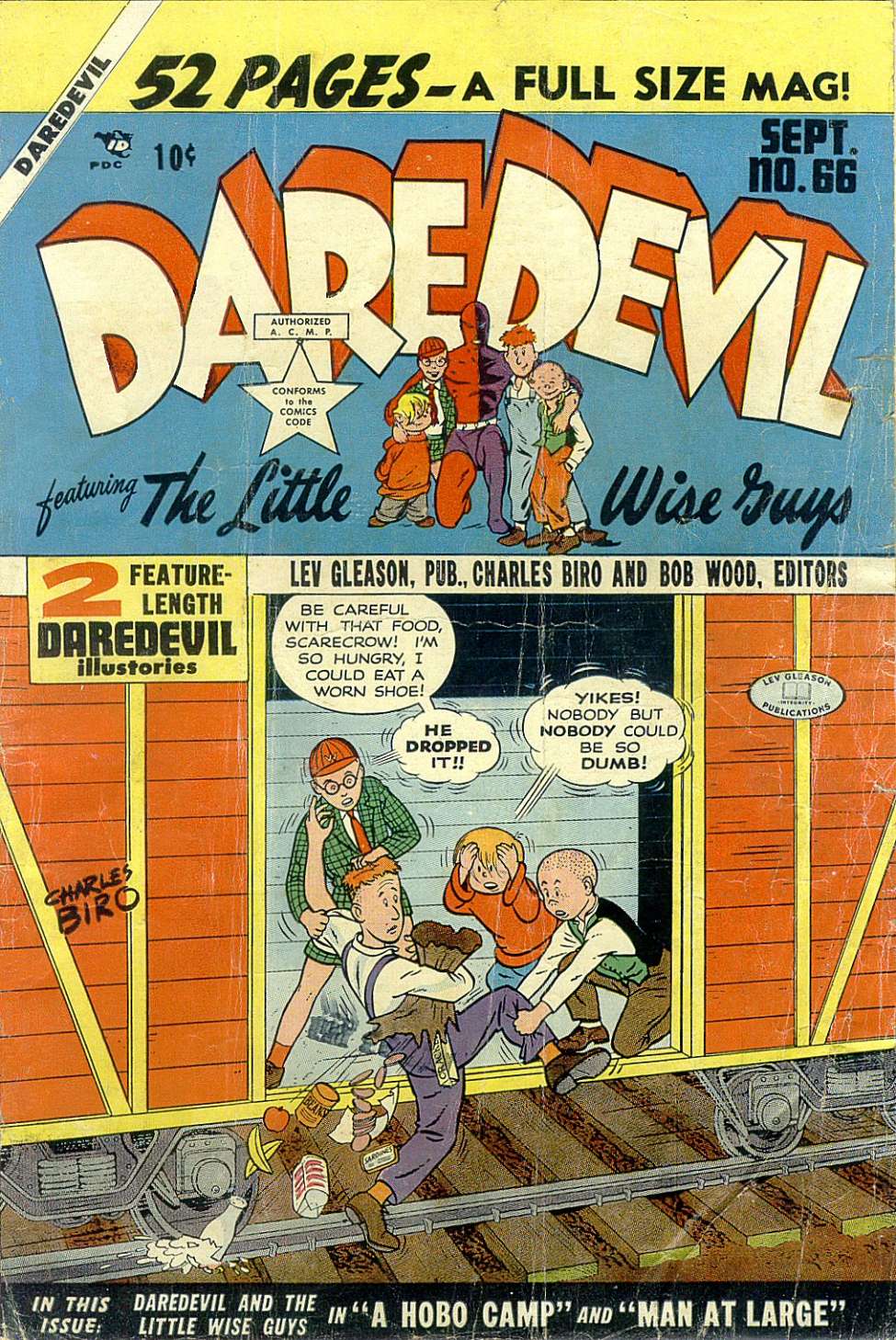 Comic Book Cover For Daredevil Comics 66