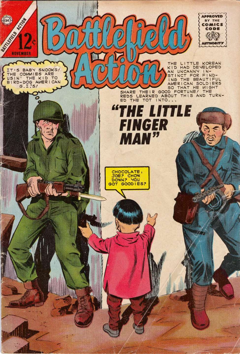 Comic Book Cover For Battlefield Action 55