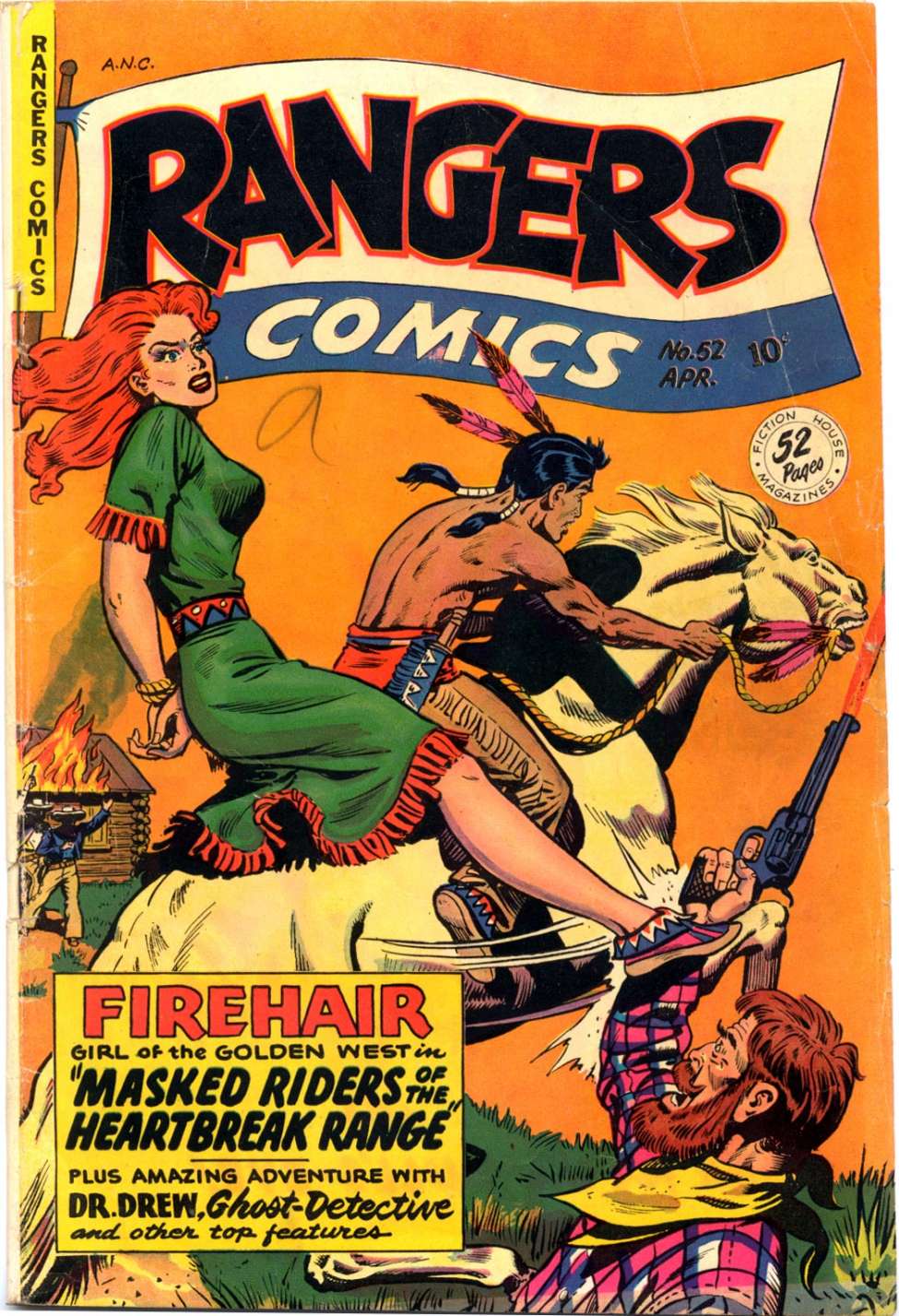 Comic Book Cover For Rangers Comics 52