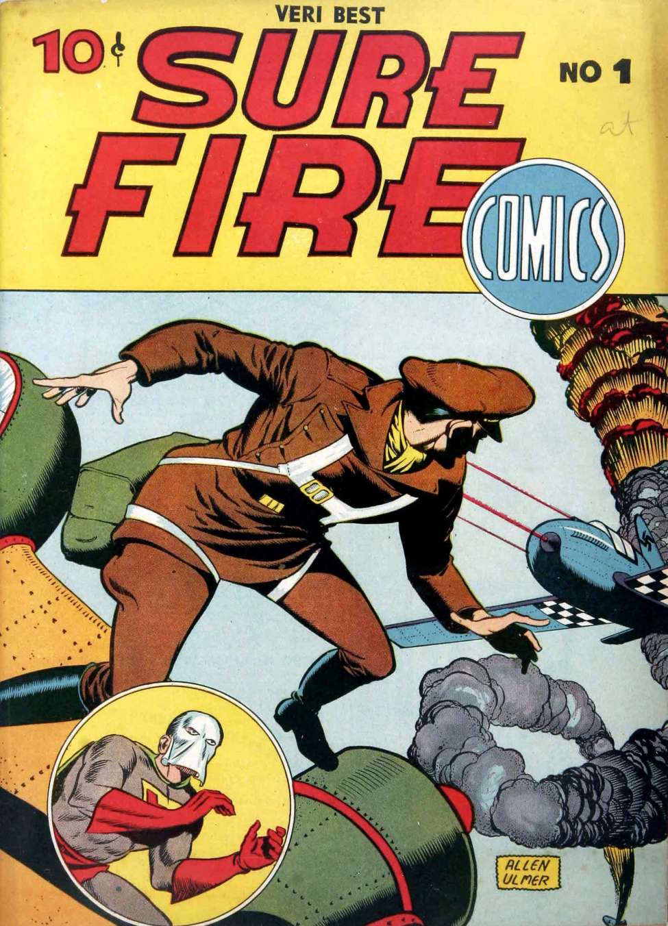 Comic Book Cover For Veri Best Sure Fire Comics