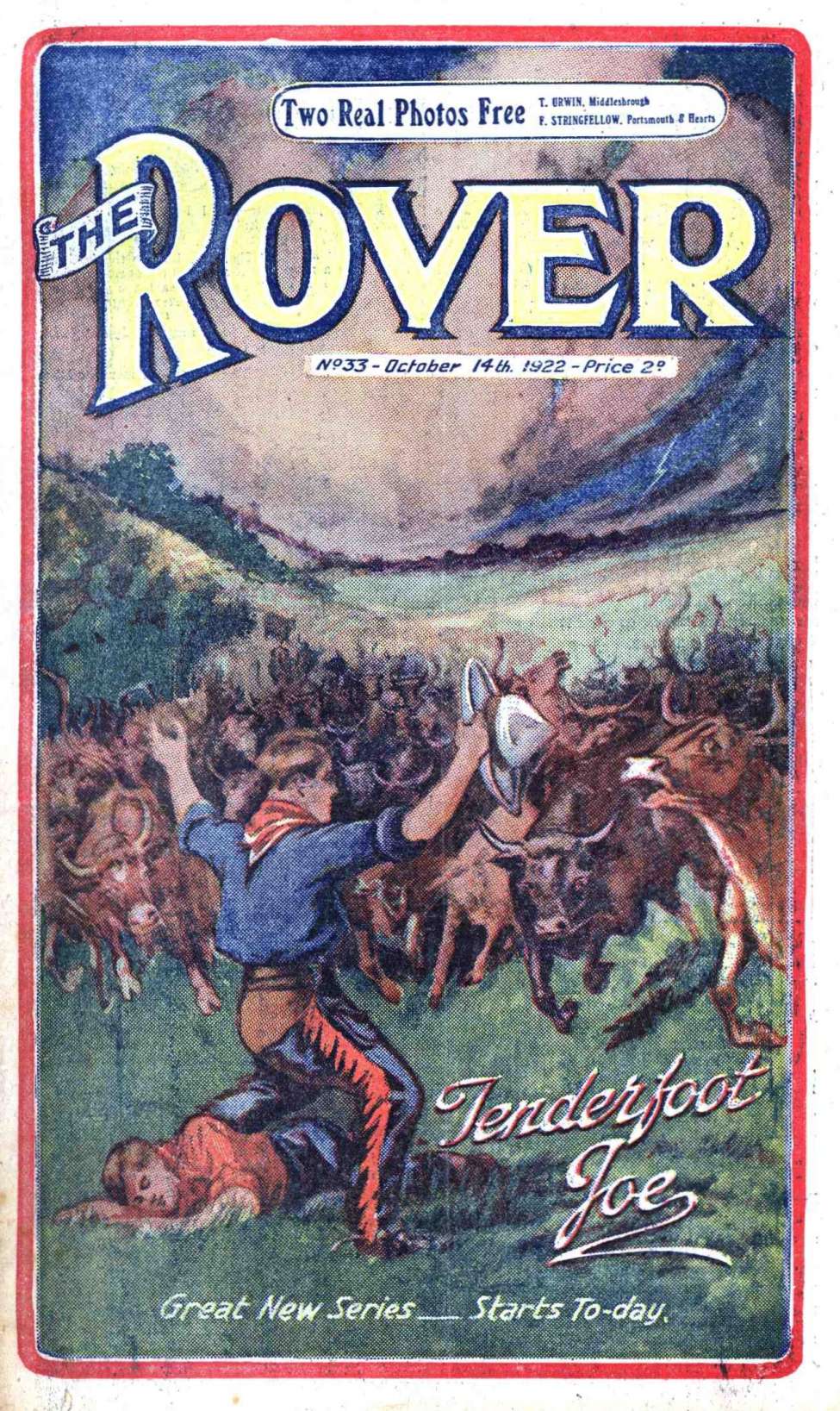 Comic Book Cover For The Rover 33