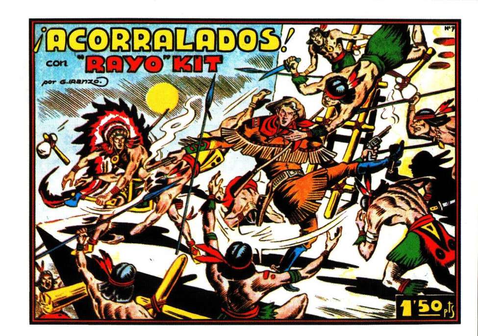 Comic Book Cover For Rayo Kit 7 - ¡Acorralados!